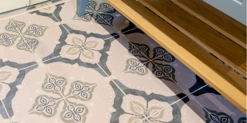 Master ensuite floor tiles